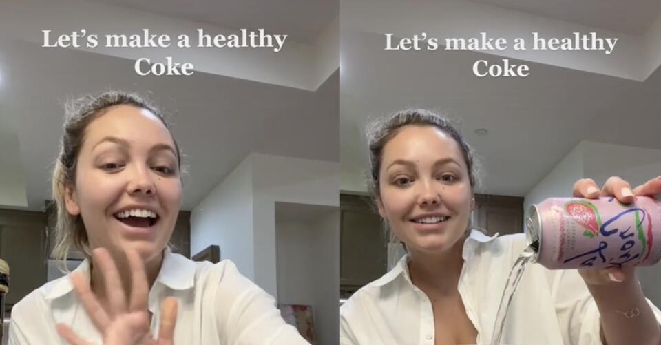 ‘Healthy coke’ recipe with balsamic vinegar and sparkling water goes