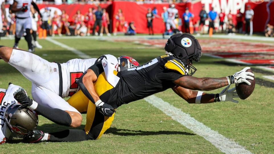 Plays of the Game: Germie Bernard scores first NFL touchdown to lift ...