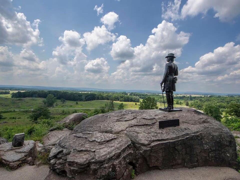 Little Round Top at Gettysburg National Military Park will reopen this year
