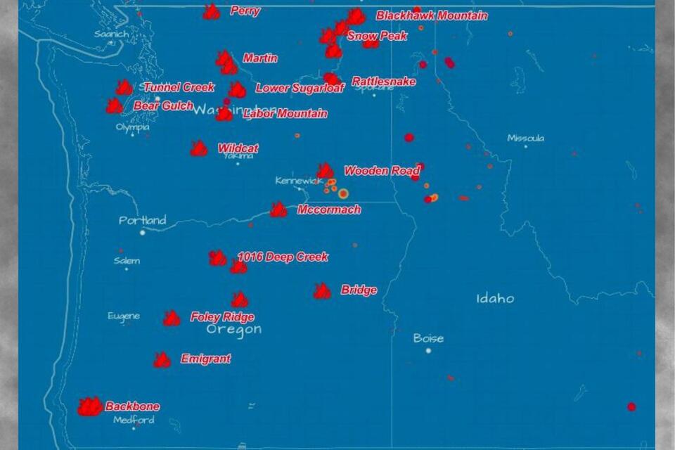 How Washington State Is Responding To Multiple Wildfires - NewsBreak