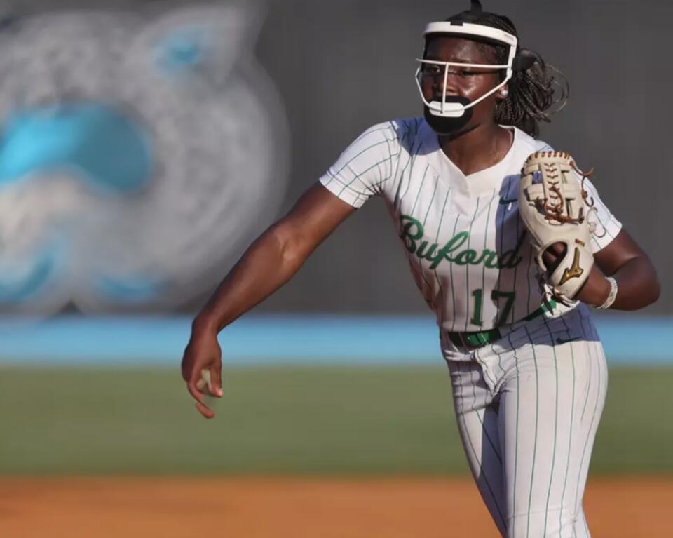 Buford softball stays unbeaten with 14-6 region win over Dacula