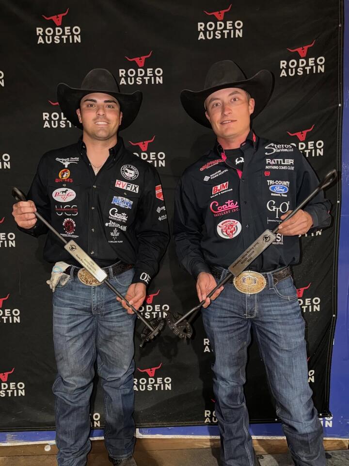 Coleby Payne and Tanner Tomlinson Win at Rodeo Austin - NewsBreak