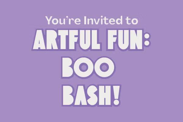 📅 Free all-ages Artful Fun: Boo Bash on Oct. 24 - NewsBreak
