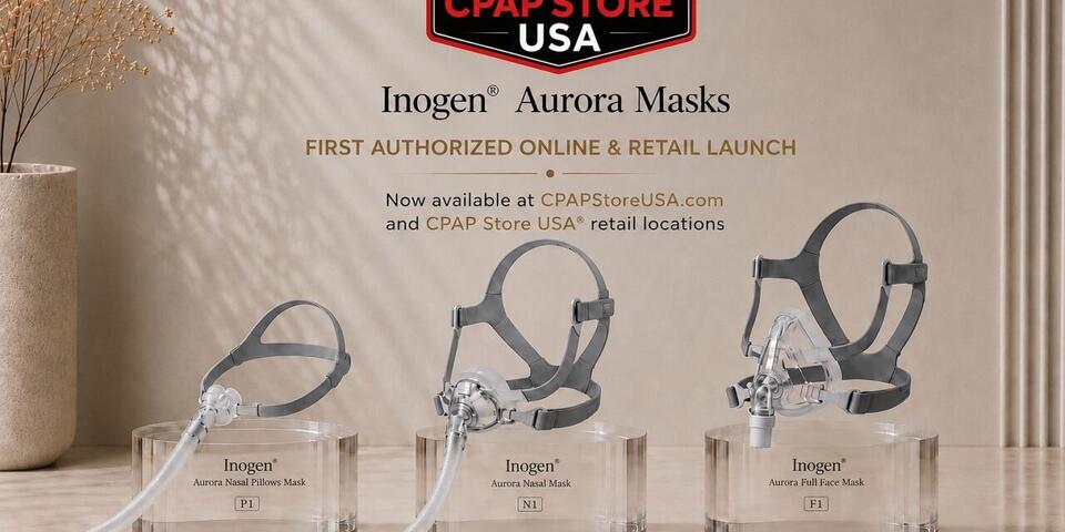 CPAP Store USA Adds New Inogen Aurora CPAP Mask Line - NewsBreak
