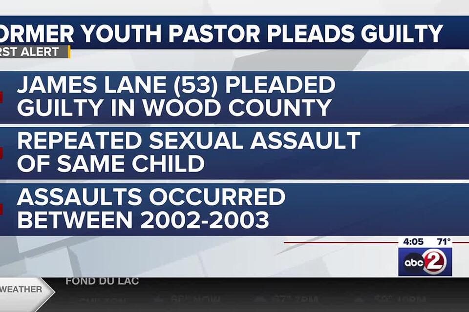Former youth pastor pleads guilty to sexual assault of child more than ...