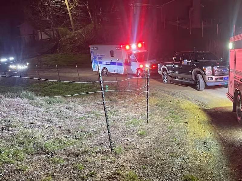 Man dies after pickup truck falls on him