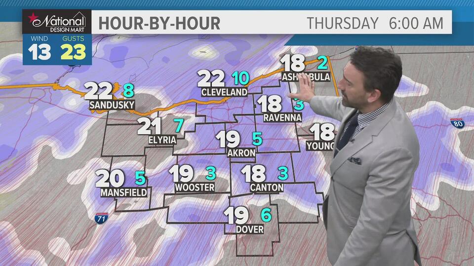 More snow coming this week: Morning weather forecast in Northeast Ohio ...