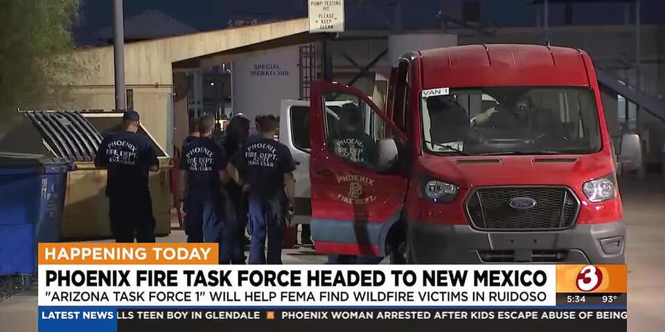 Arizona fire task force helping with New Mexico wildfire fight - NewsBreak