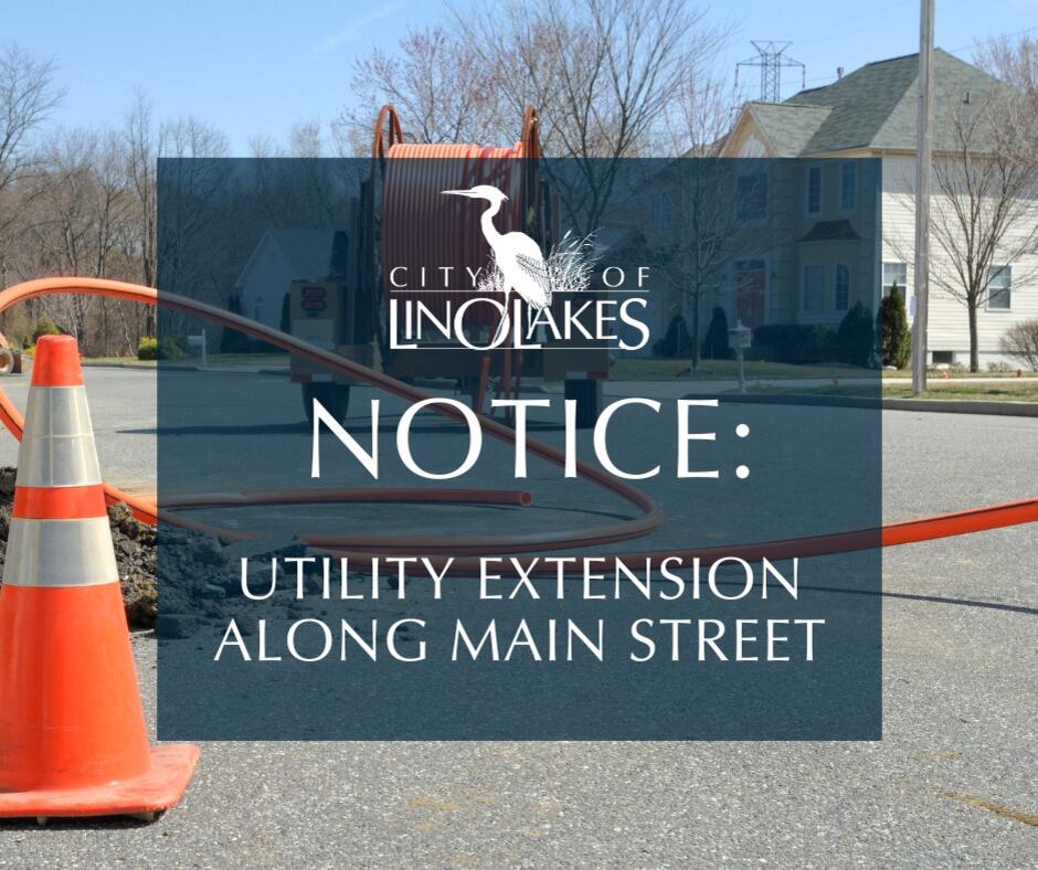 Utility extension planned along Main Street - NewsBreak