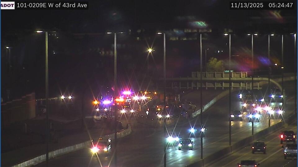 Pedestrian seriously injured after crash in north Phoenix - NewsBreak