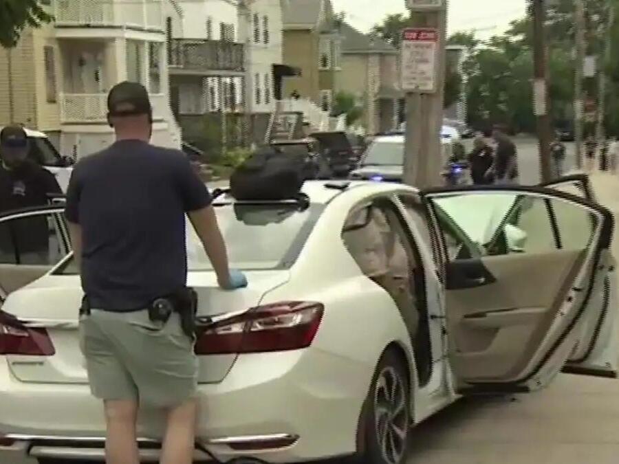 Car crashes in Revere after police chase, sources say