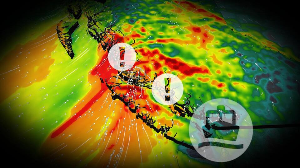 100 km/h winds: Brace for outages, choppy waters as strong storm hits B ...