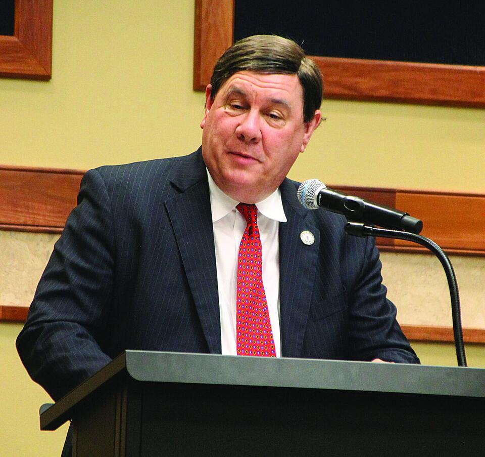 Metcalf speaks at Lincoln Reagan Dinner