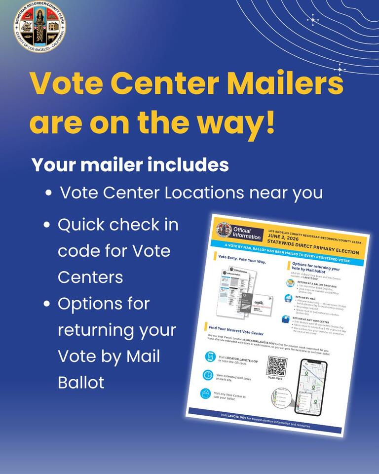 Vote Center Location postcards mailing begins - NewsBreak