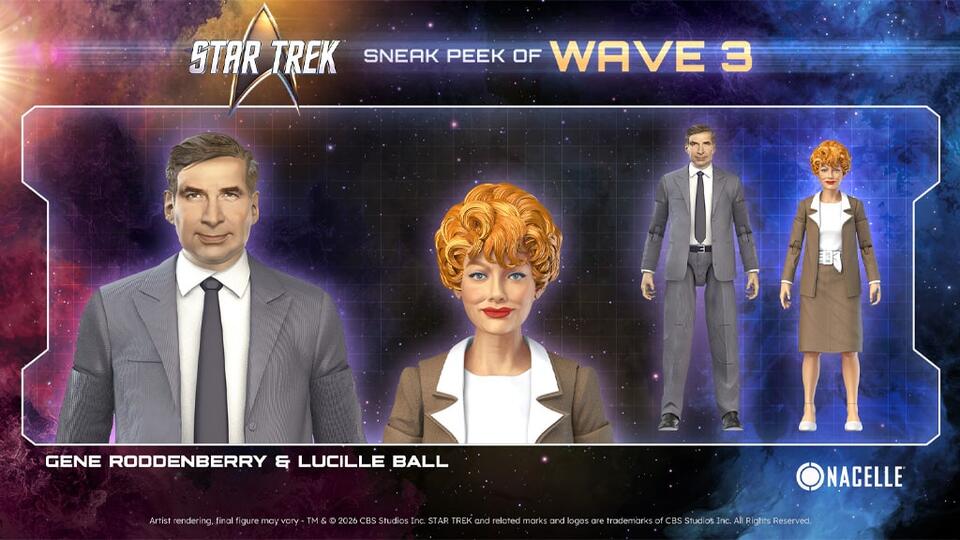 NYCC: Get a Glimpse at Nacelle's Star Trek Wave 3 Figures & Upcoming Collectibles