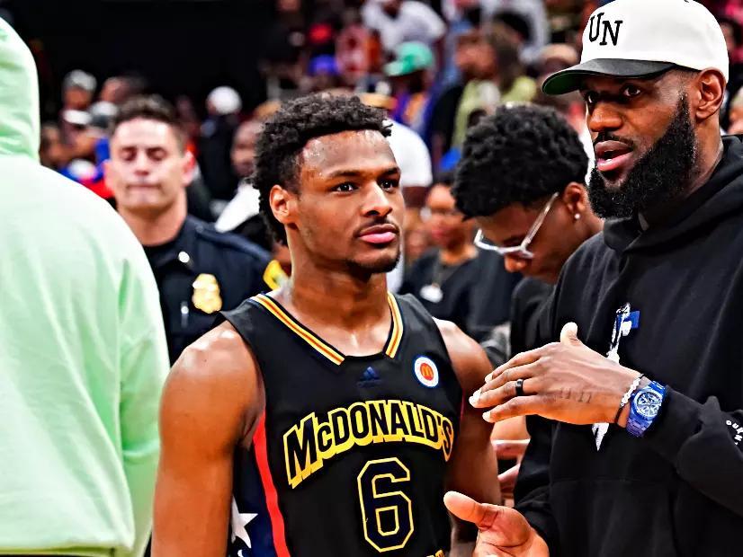 One Of The Worst Decisions Ever Rob Parker On The Lakers Drafting Bronny