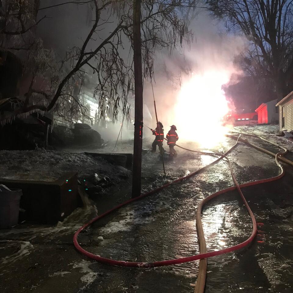 Fire destroys French Lick home - NewsBreak