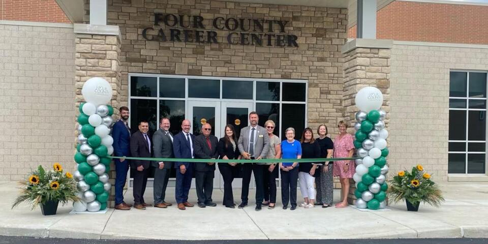 Four County Career Center cuts ribbon on new trade skills expansion ...
