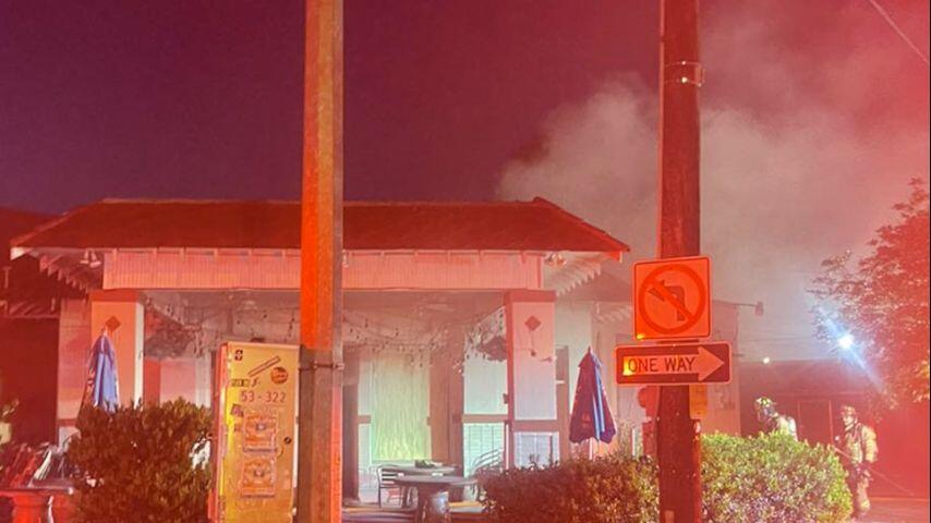Former home of Mariner's Inn restaurant catches fire Thursday morning ...