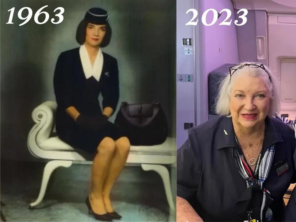American Airlines Most Senior Flight Attendant, Now 83, Looks To Retire ...