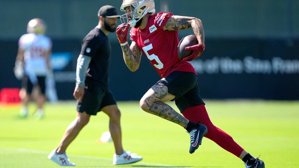 Mike Evans sidelined by quad injury as 49ers' receiver corps suffer another blow