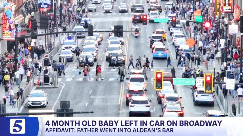 Father left his 4-month-old daughter alone in front seat of running car ...