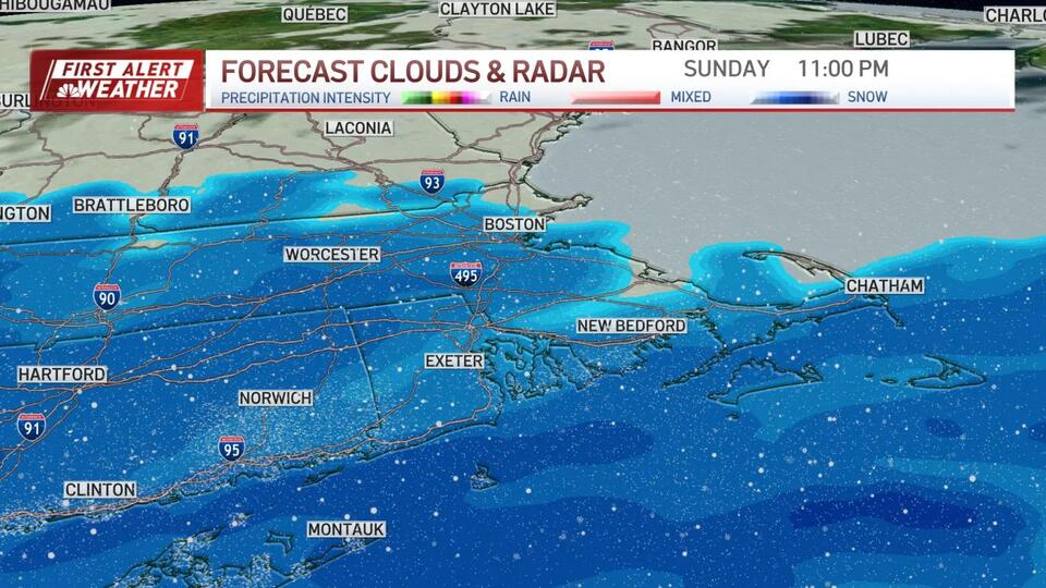 Snow totals increasing for storm Sunday into Monday, here's most recent ...