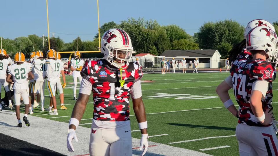 This Ohio State commit was suspended to start the season — then he came back and scored 3 touchdowns