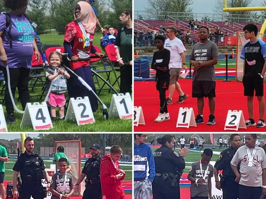D91 students shine at Illinois Special Olympics Spring Games