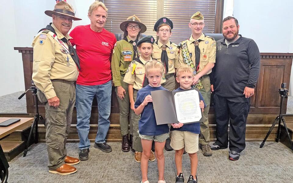 Troop 106 honored for hitting century mark - NewsBreak