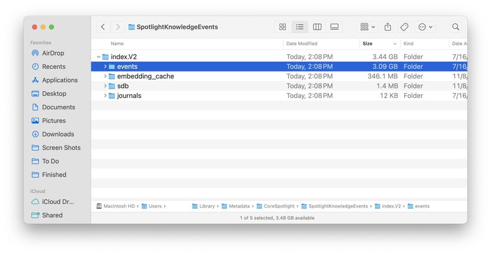 How to Clear CoreSpotlight Metadata on Mac When Taking Up Large Amounts ...