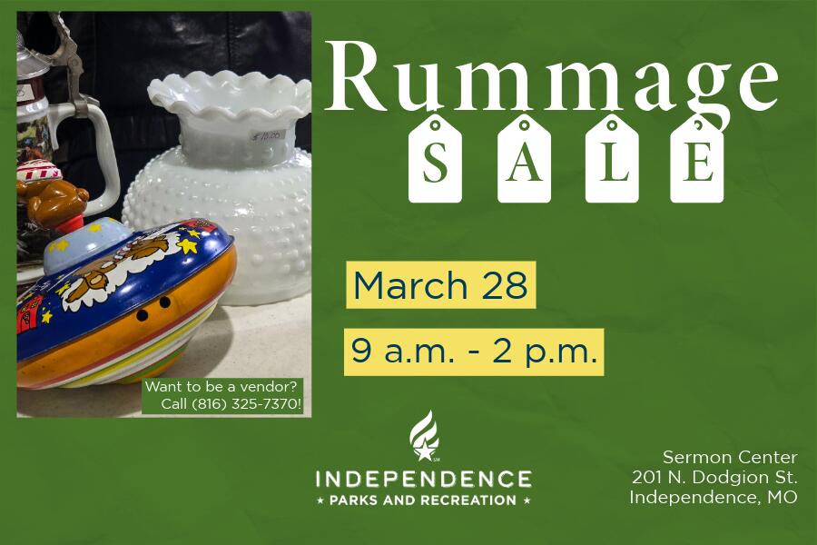 📅 Free Rummage Sale March 28 at Sermon Center - NewsBreak