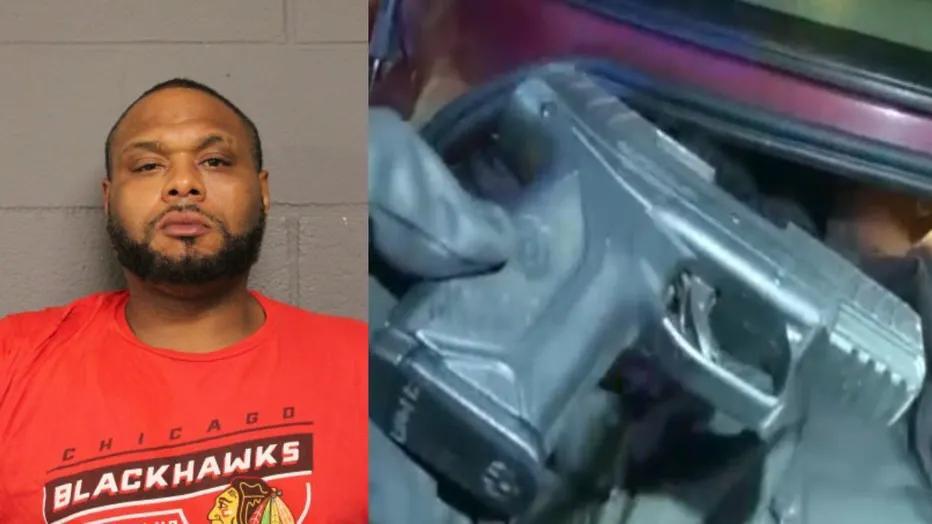 Chicago felon charged after loaded gun found during traffic stop ...