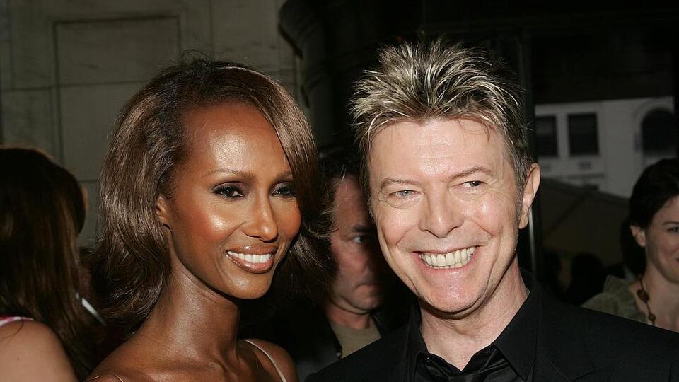 Iman gets tribute tattoo of late husband David Bowie on the 10-year ...