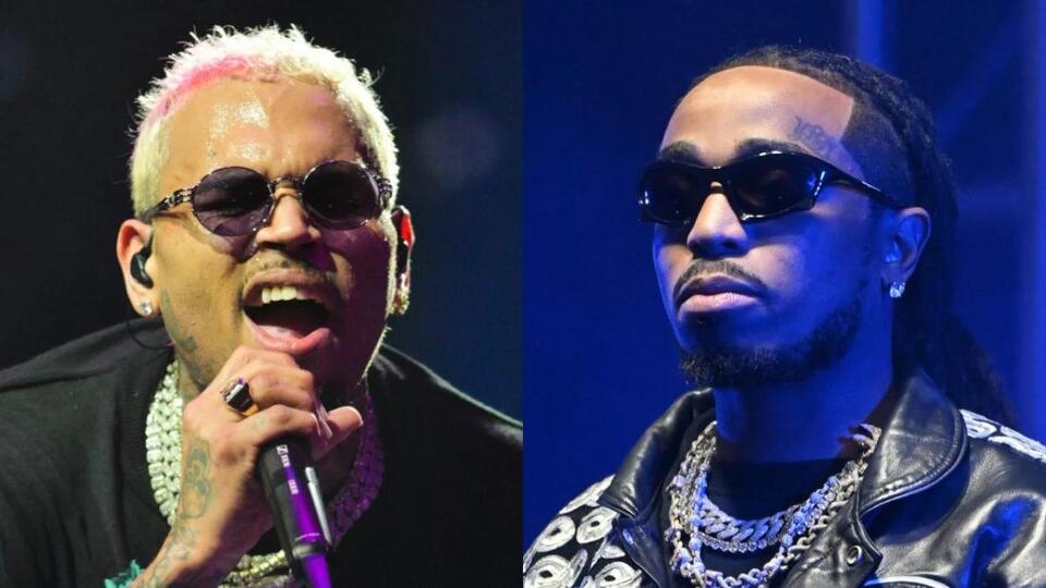 Chris Brown Takes Direct Shot At Quavo Over Karrueche Tran Fling NewsBreak