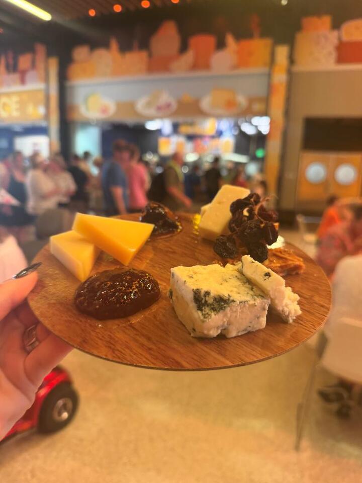 The Wedge at EPCOT Food & Wine 2026: Crab Mac, a Cheese Selection and a Cannoli Milk Shake Review