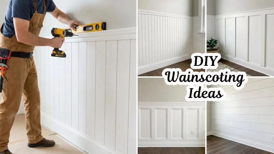 10 Do It Yourself Wainscoting Ideas for Every Room and Budget - NewsBreak