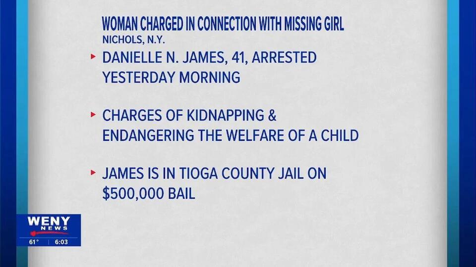 Woman Charged with Kidnapping in Investigation into Missing Girl in ...