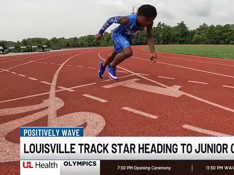 9-Year-Old track star set to represent Louisville at the Junior ...