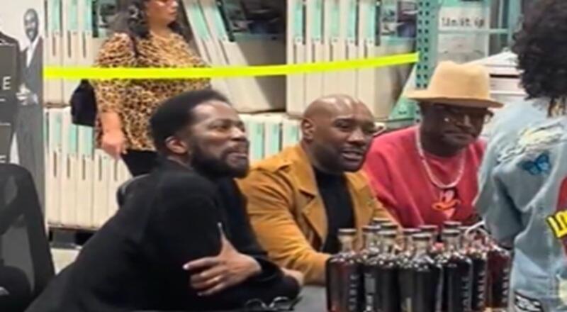 Fans shocked as Taye Diggs, Morris Chestnut, and Harold Perrineau pop ...