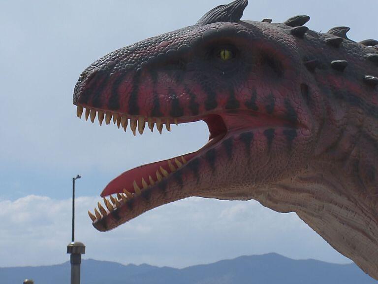 Take A Trip Back In Time To Visit Life Size Dinosaurs Featured In Pre Historic Drive Thru Exhibit News Break