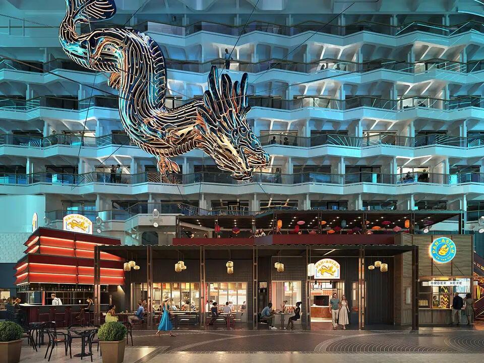 MSC World Asia Will Feature a New Three-in-One Asian Dining Venue