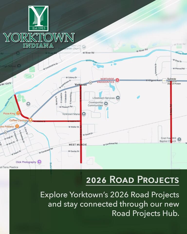 Yorktown 2026 road improvement projects announced - NewsBreak