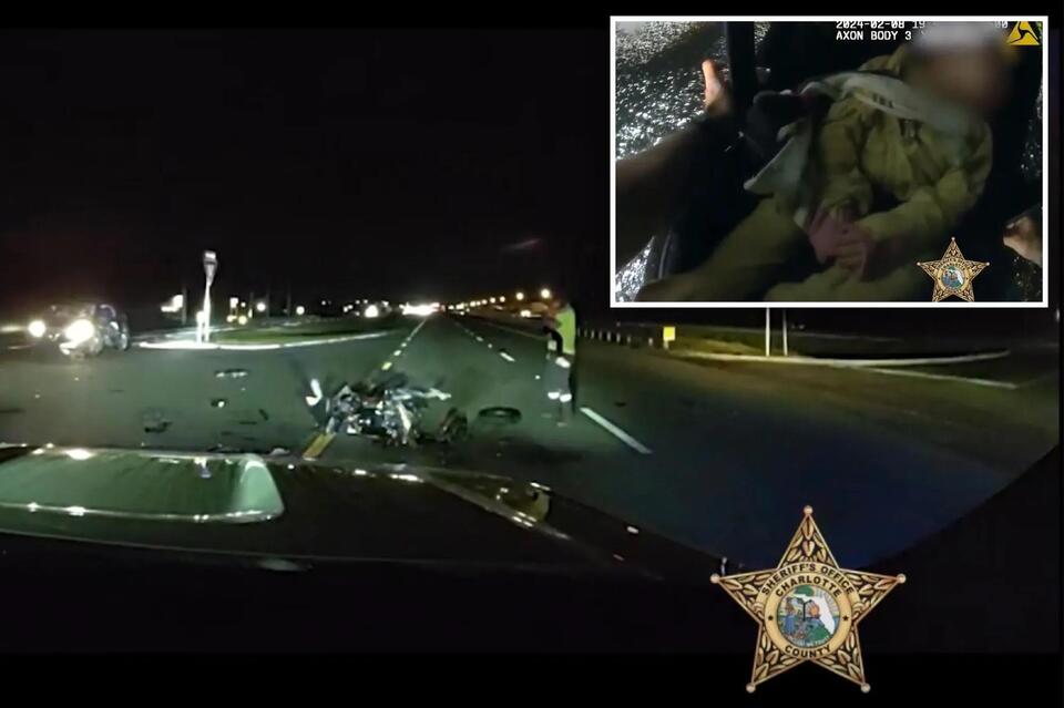 Dramatic video shows Fla. deputy saving unconscious baby’s life after ...