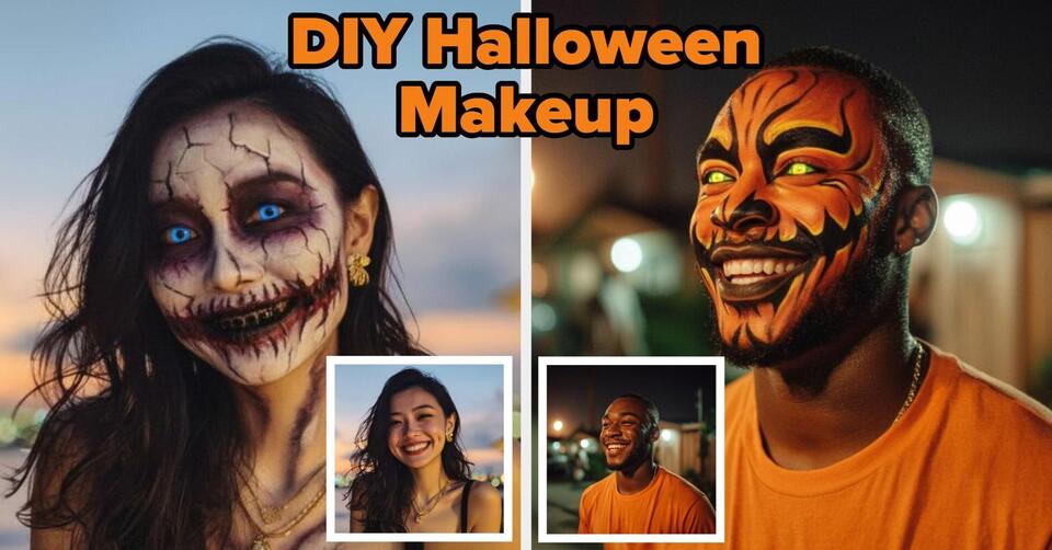 I Used This Halloween Makeup Designer Tool, And Now I Look Too Scary To ...