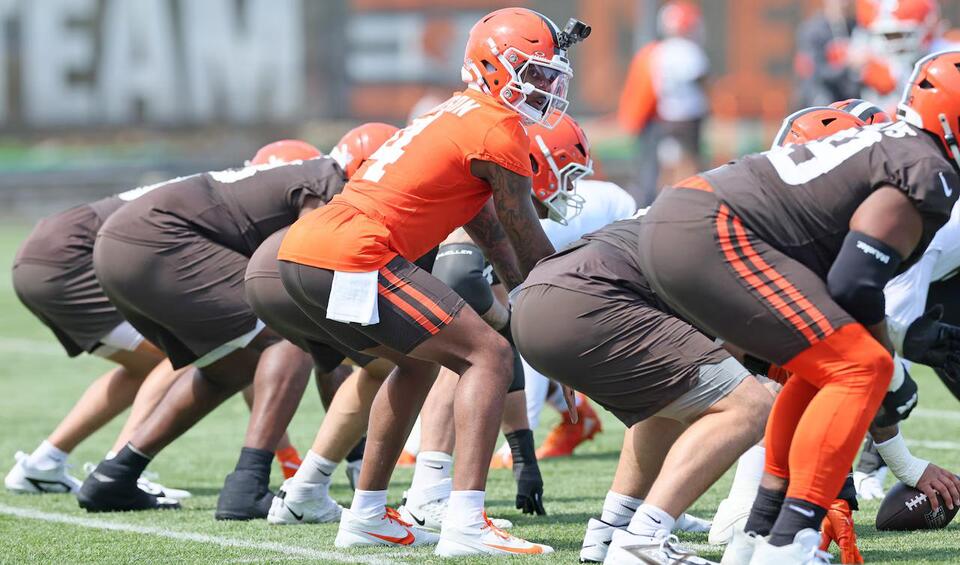 The quarterback competition isn’t the only Browns battle carrying into training camp