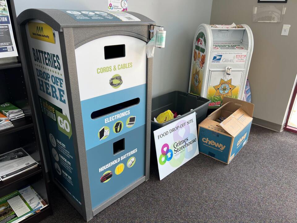 Battery and electronics drop-off sites in Grimes - NewsBreak