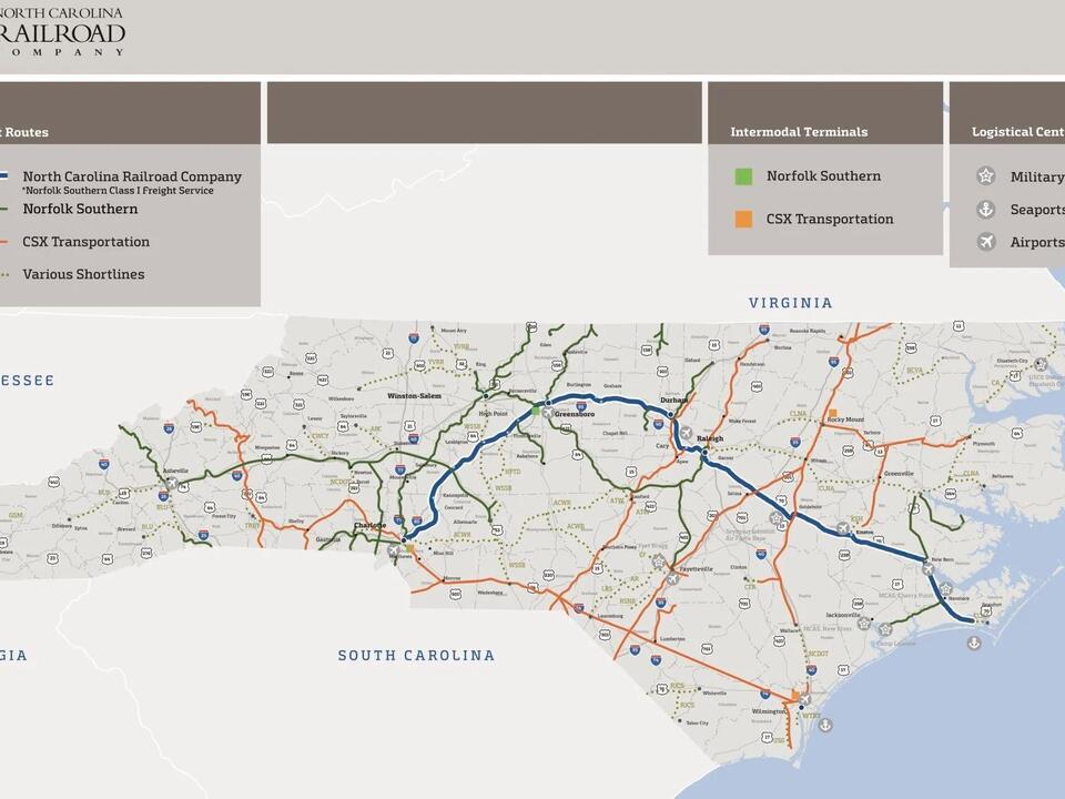 Rail future investments headed to four counties, including Nash