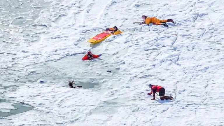 Couple who fell through the ice in Eastham identified - NewsBreak