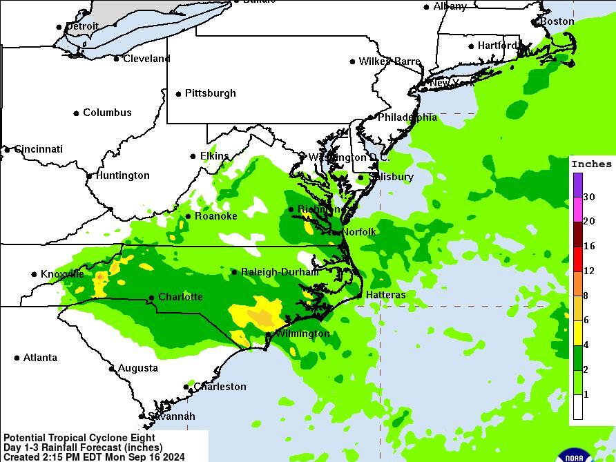 UPDATED Debby déjà vu? Coastal storm system promises needed rain for